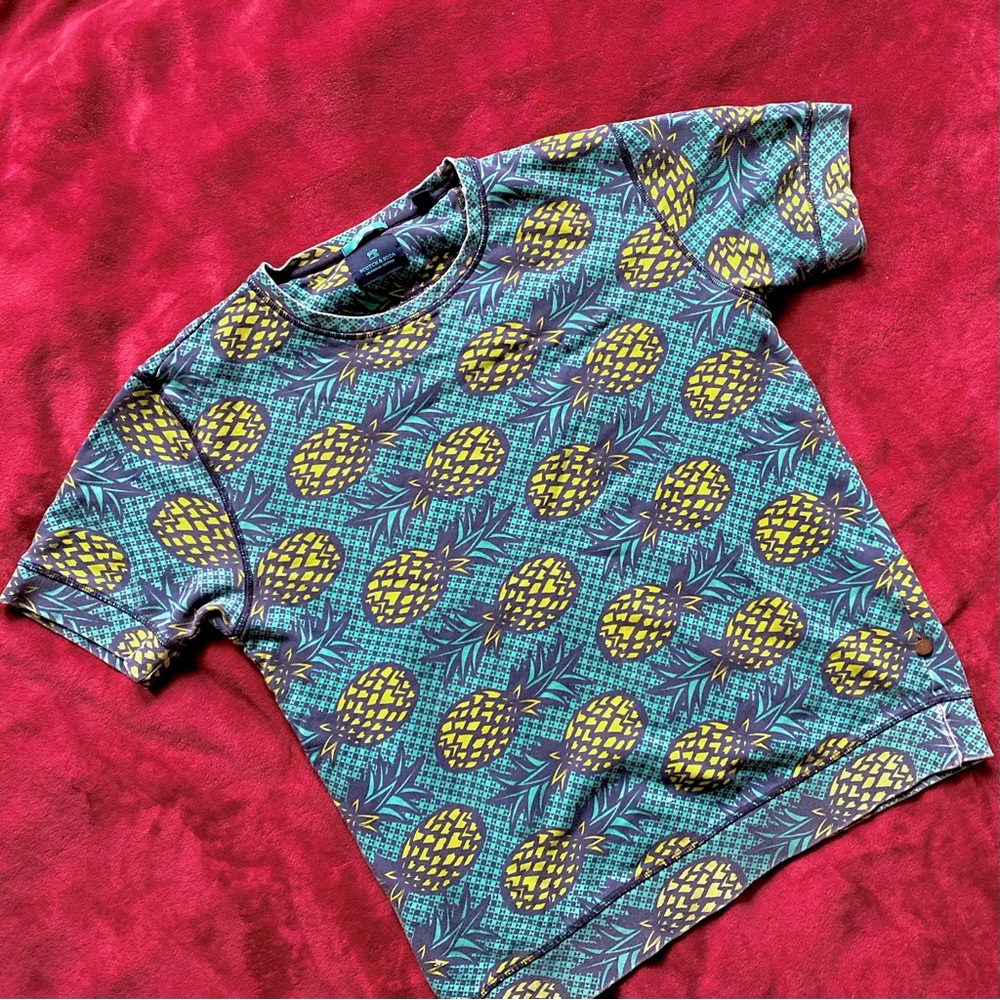 $5 SALE — Scotch & Soda Amsterdam Couture Pineapple Shirt 100% Cotton Men’s